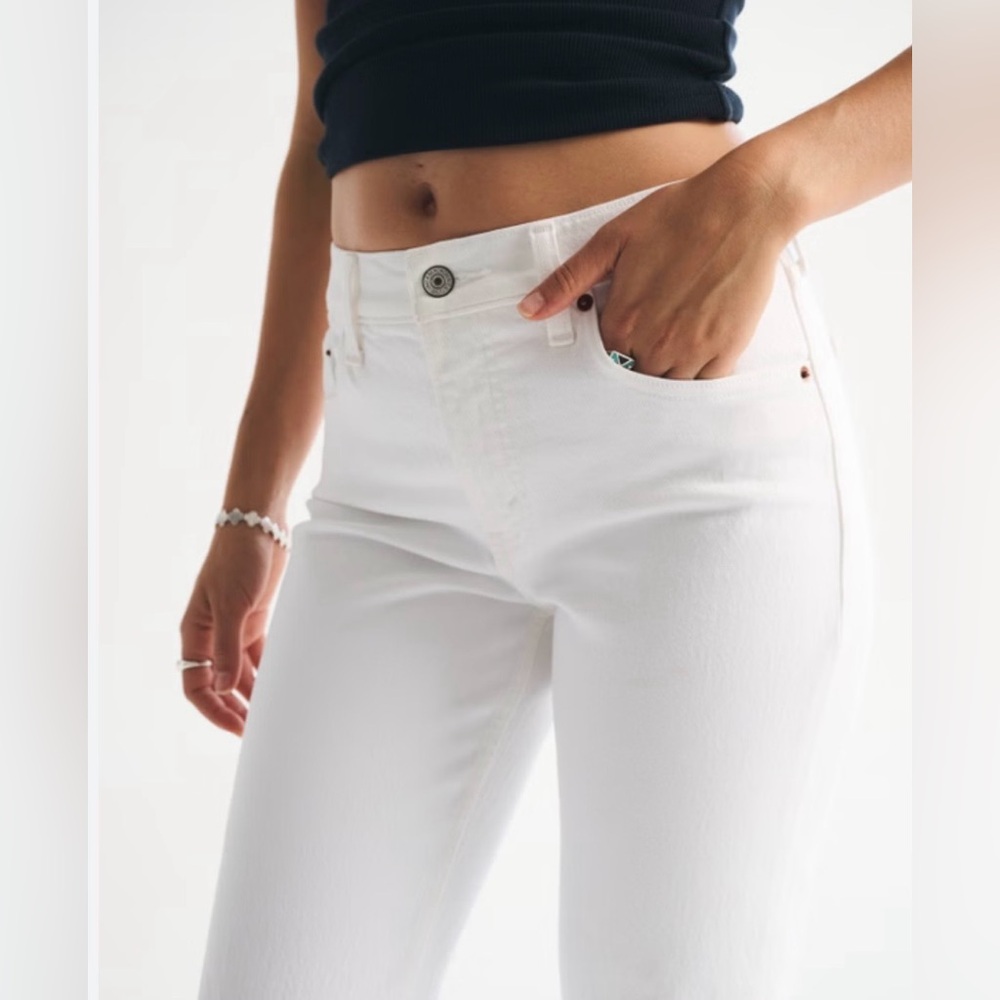 Ann Taylor Off-White Denim Pants